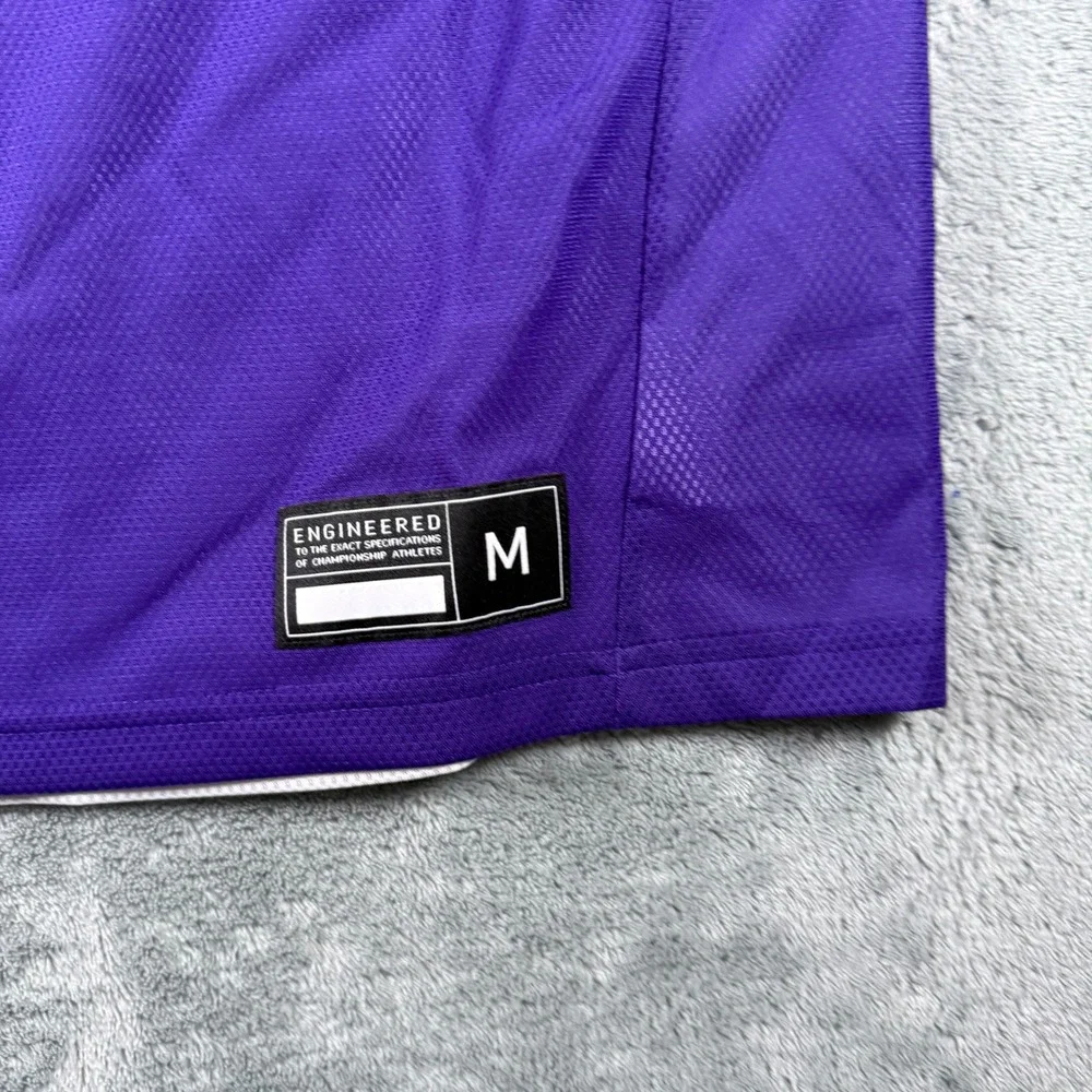 Nike Mens‎ Lacrosse Reversible Mesh Jersey Court Purple White BQ3129-546 Size M